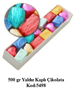 500 Gr Yaldz Kapl ikolata