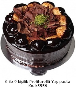 6 ile 9 kiilik Profiterollu ya pasta