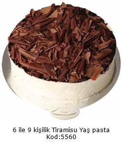 6 ile 9 kiilik Tiramisu ya pasta